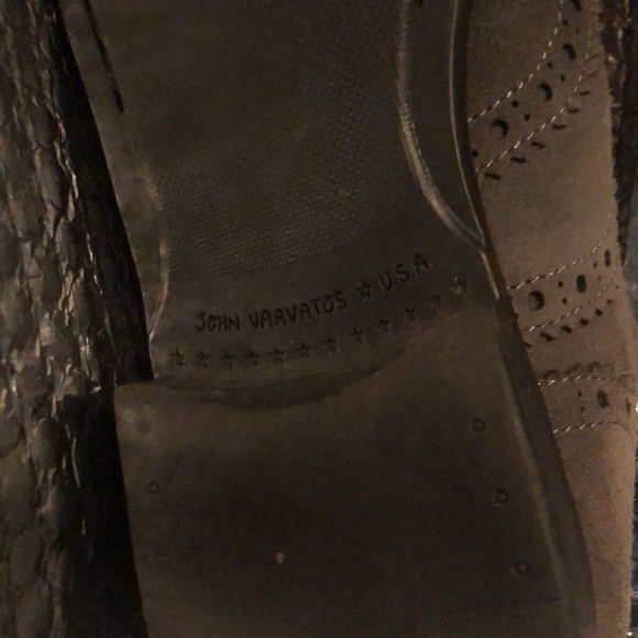 JOHN VARAVATOS USA MEN\'S SUEDE BAROGUE OXFORDS SZ 11M main image 12